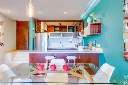 Daire Luxury Escape Best Street In Playa Rooftop Pool Playa del Carmen